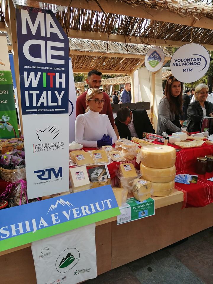 Shija e Veriut cheeses in Tirana Fair