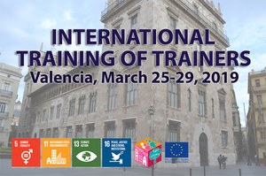 The Training of Trainers in Valencia starts on Monday the 25th of March