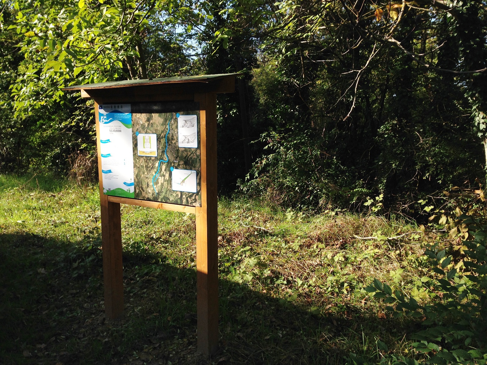 Rio Arianna board near Albinea