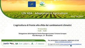 Conferenza del progetto Life Ada a Bruxelles