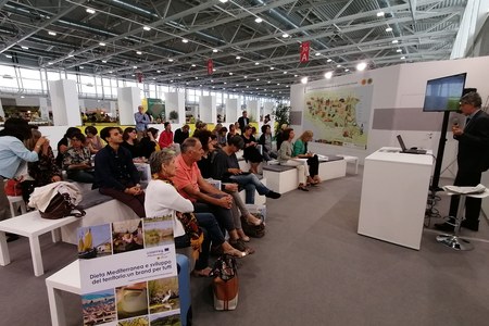 Presentation of MD.net at Sana, Organic Salon (Bologna Fairs 9/9/19)