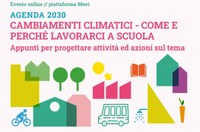 Formazione Agenda 2030 - Cambiamenti climatici, come e perché lavorarci a scuola