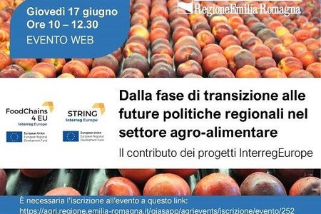 I progetti String e FoodChains4Eu e il loro contributo alle politiche agricole regionali