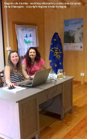 Workshop Parco Vena del gesso romagnola 06/2016-Project manager e Responsabile regionale di progetto 