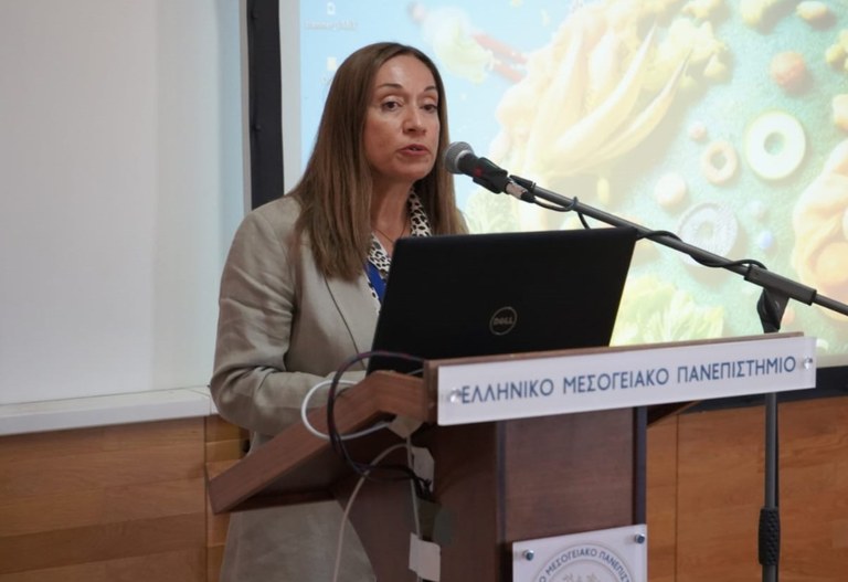 Sessione di apertura di Retaste, prof.ssa K. Lasaridi