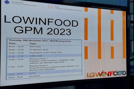 A Münster il General Project Meeting di Lowinfood