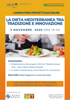 Laboratorio progettuale online sulla Dieta Mediterranea