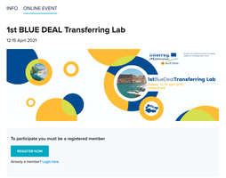 BLUE DEAL: 1° Transferring Lab
